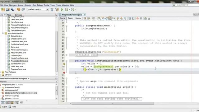 Bài 38 Java Swing+ ProgressBar смотреть онлайн