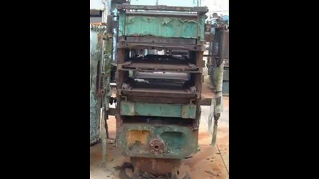 30 in. x 30 in. French Oil 390 Ton Slab Side Press # 1552-6 смотреть онлайн