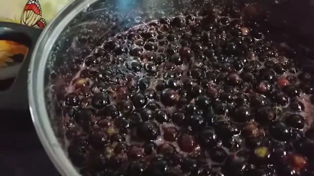 Варенье пятиминутка из чёрной смородины. смотреть онлайн