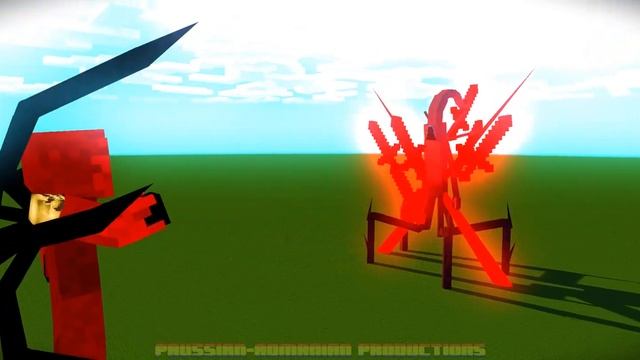 The Crimson King vs Nyarlathotep | Dark Tower vs Cthulhu Mythos Minecraft Animation смотреть онлайн