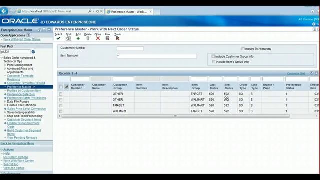 JD Edwards Item Restrictions - Using Preferences смотреть онлайн