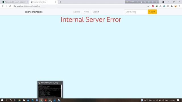 Diary Of Dreams || Node.js Blog App REST API with MongoDB смотреть онлайн