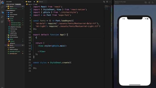 Изучение React Native / Урок #6 – Новостное приложение. Старт разработки смотреть онлайн