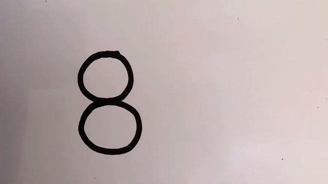 أسهل طريقة لكتابة رقم 8 للأطفال смотреть онлайн