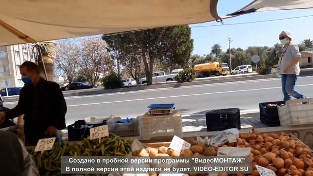 За клубникой на рынок в Ташуджу Турция