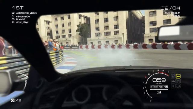 Great Battle in Washington | Grid Autosport Online | Nintendo Switch смотреть онлайн