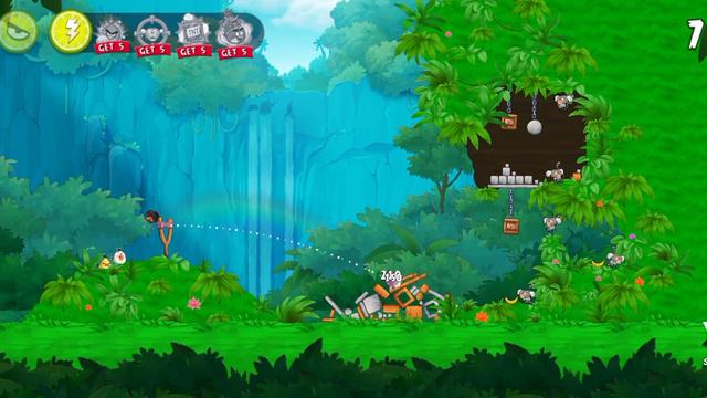 Angry Birds Rio 2 Treasure Hunt All Levels (Part 1) смотреть онлайн