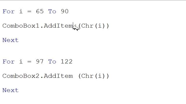 Excel 2010 VBA, Chr, Alfabeto, Tabela ASCII, Formulário, ComboBox смотреть онлайн