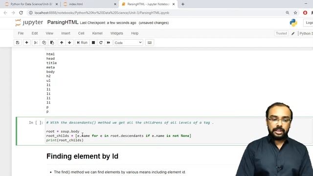 PDS| Parsing HTML Document смотреть онлайн