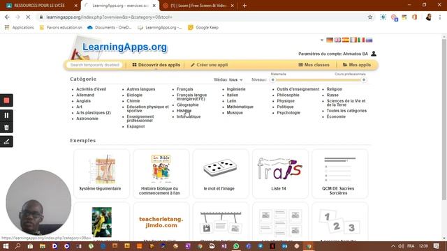 Comment utiliser learningApps? смотреть онлайн
