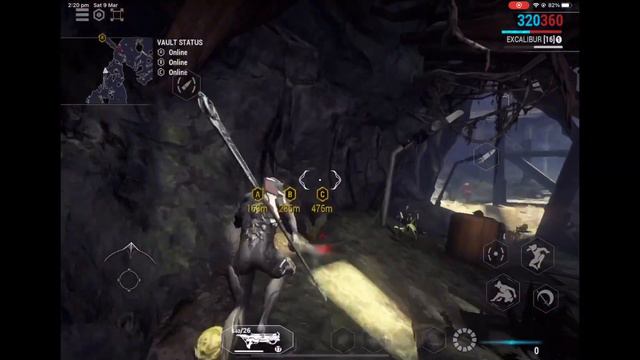Warframe Mobile gameplay Test Run смотреть онлайн