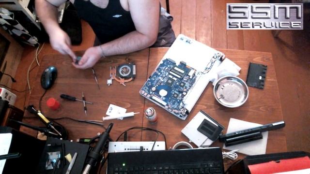 Как почистить от пыли ноутбук Sony PCG 71812V и заменить термопасту смотреть онлайн