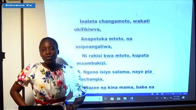 KISWAHILI DARASA LA IV KUJIFUNZA MASHAIRI смотреть онлайн