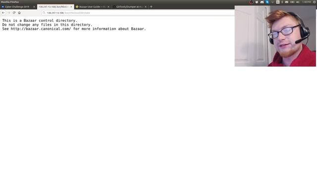 MITRE CTF 2019 - Web [150] Accessible Bazaar Repositories смотреть онлайн