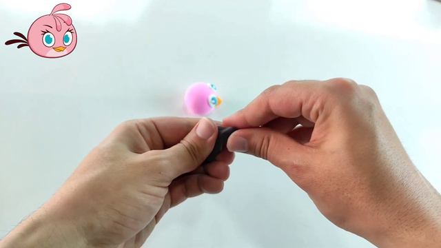 Sqwash Clay Making Angrybirds Stella смотреть онлайн
