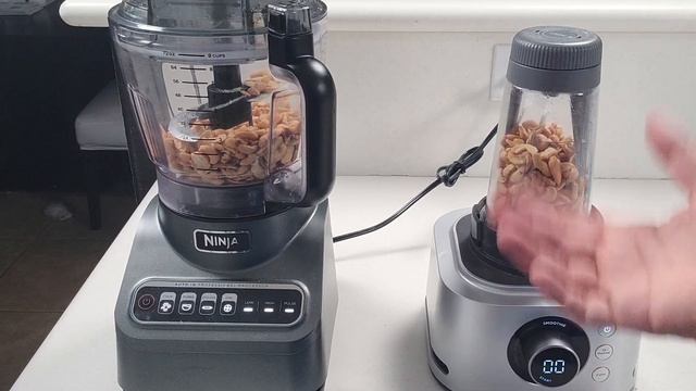 Which Makes Better Nut Butter With/Without Oil? | Ninja Food Processor v Ninja Foodi Power Blender смотреть онлайн