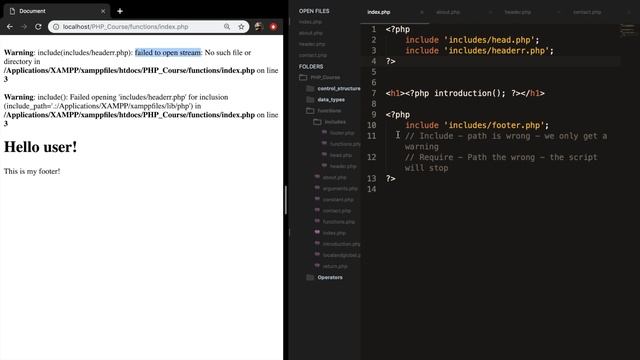 How to require documents | PHP for beginners | Learn PHP | PHP Programming | Learn PHP in 2020 смотреть онлайн