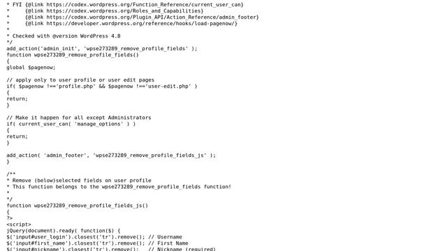 Wordpress: Customize profile.php (2 Solutions!!) смотреть онлайн