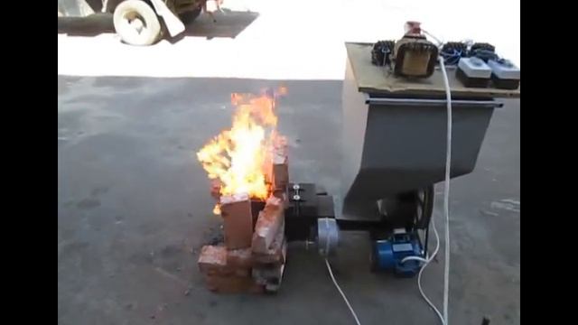 Испытания пеллетной горелки смотреть онлайн