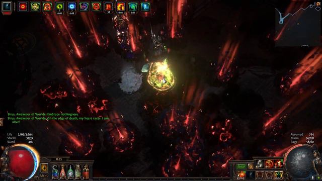 POE[3.19] Fire flicker with Sirus instant kill смотреть онлайн