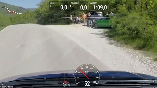 Honda Civic FD2 TypeR Ралли Спринт PRO (Дюрсо) 28.04.2019 СУ1 Витт Владимир