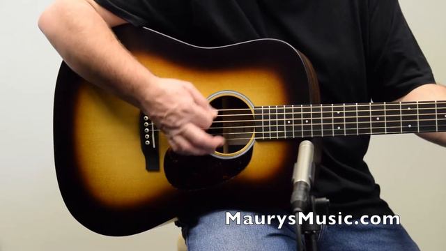 The Martin DX1AE Macassar Burst At Maury's Music