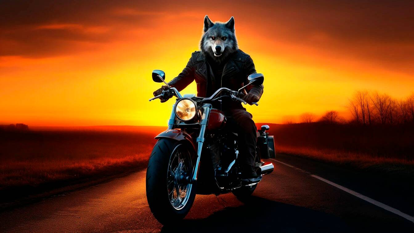Bikers Wolves Cover Version