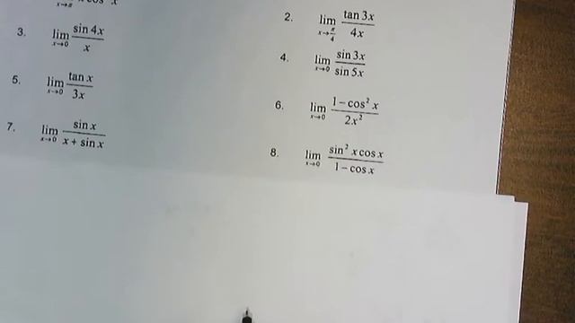 Trig limits homework DONE смотреть онлайн