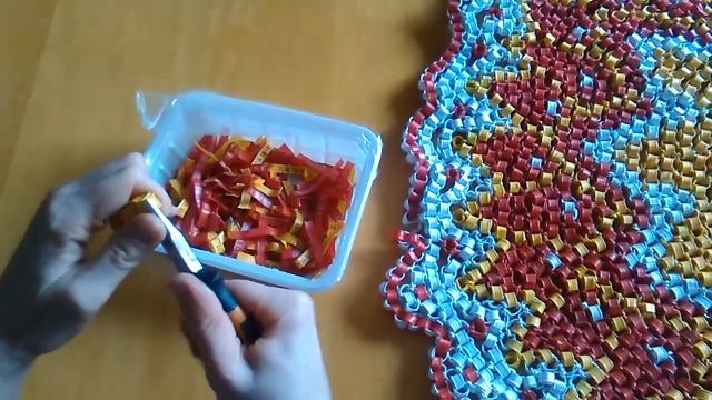 Плетение из заклепок от хлебобулочных изделий ( хлебных и чайных зажимов, проволочных хомутов) смотреть онлайн