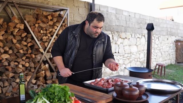 Barbecue From The Caspian Carp. Proper Cutting Of Fish.