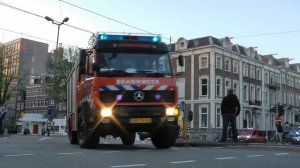 Dutch emergency vehicles with lights and sirens [Code 3]