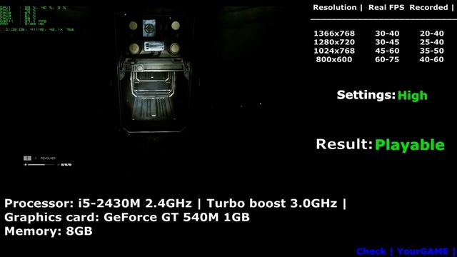 Alien Isolation on GeForce GT 540M |✔| смотреть онлайн