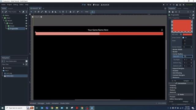 Godot 4 Master the Progress Bar (pt 1) in 90 Seconds Quick Godot Tutorial смотреть онлайн