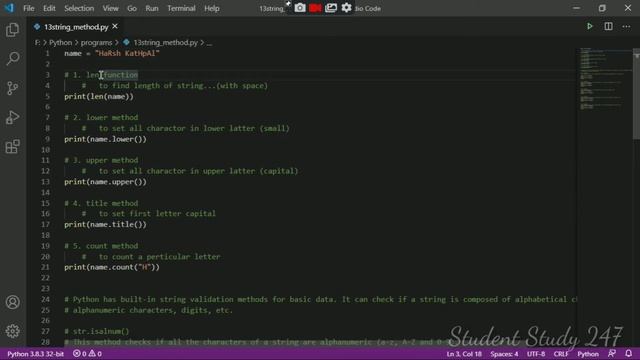 HackerRank problem7 ||while loop|| string method||python with HackerRank solutions ||swap case смотреть онлайн