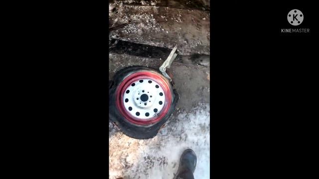 самодельная елочка на минитрактор. часть 2(не удачная попытка)