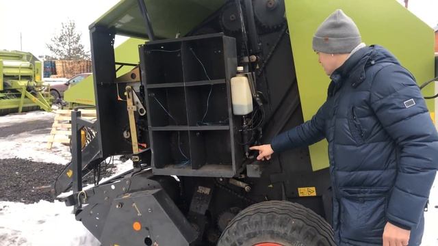 Обзор прессподборщика клас Claas Rollant 340