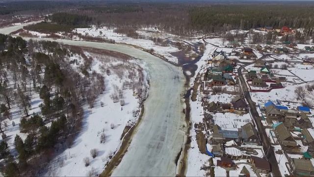 р.Малая Кокшага, пос.Шуйка, апрель 2018г. (БЕЗ ЗВУКА) смотреть онлайн