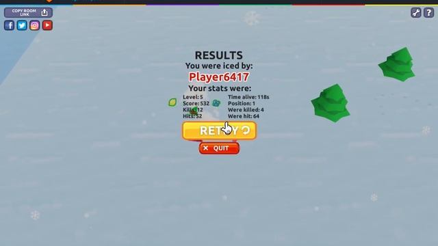 snowfight.io-I AM THE KING OF THE GAME смотреть онлайн