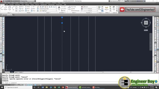 AutoCAD day-8 | how to draw construction line смотреть онлайн