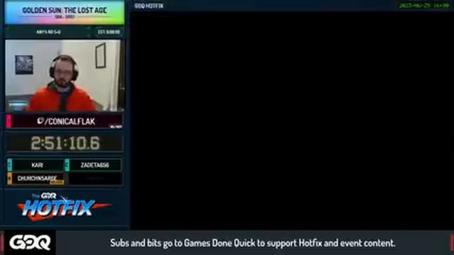 GDQ Hotfix Presents Golden Sun: The Lost Age