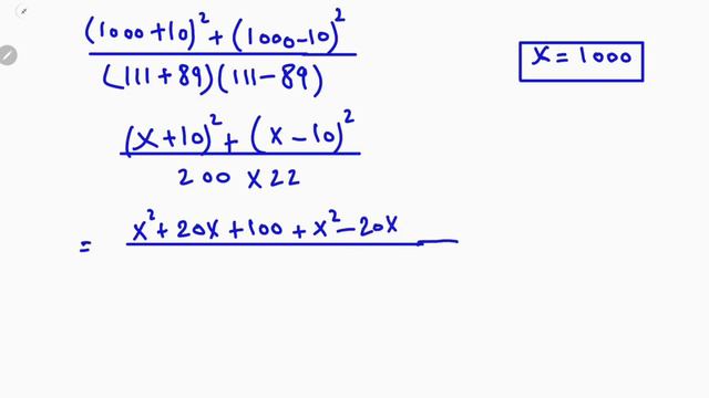 اولمبياد الرياضيات 🏆| اوجد ناتج Find 1010^2+990^2/111^2-89^2 смотреть онлайн