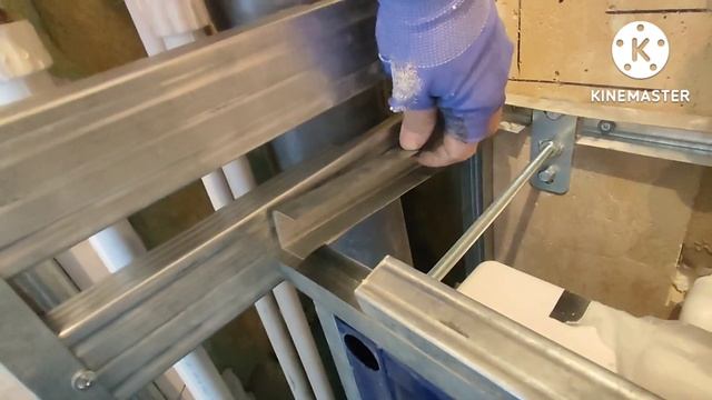 Сборка короба из гипсокартона в туалете. Закроем трубы и инсталляцию + два лючка невидимки