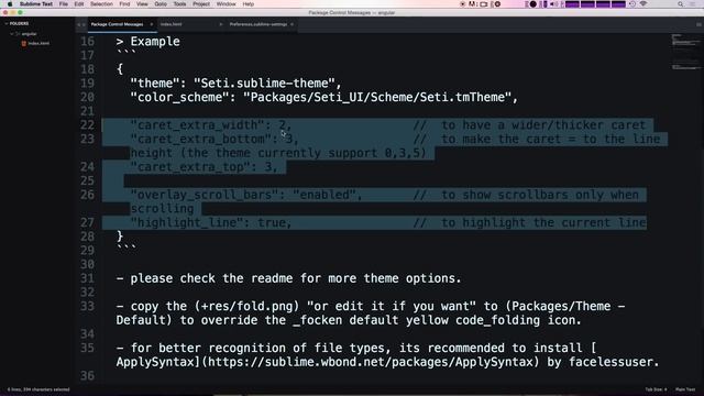 Sublime Text Tutorials #22 - Seti UI смотреть онлайн