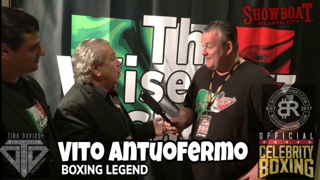 The Wiseguyz Celebrity Boxing interview with Boxing Legend Vito Antuofermo смотреть онлайн