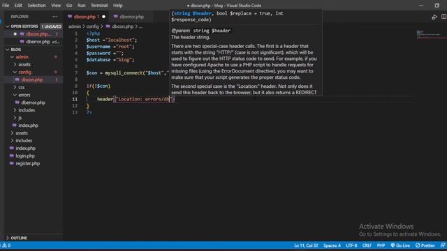 How to give database connection in PHP and MySQL Part-3 смотреть онлайн