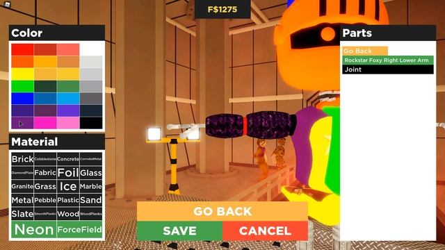 Creating Darzeth Animatronic in Roblox Freddy's Ultimate Roleplay смотреть онлайн