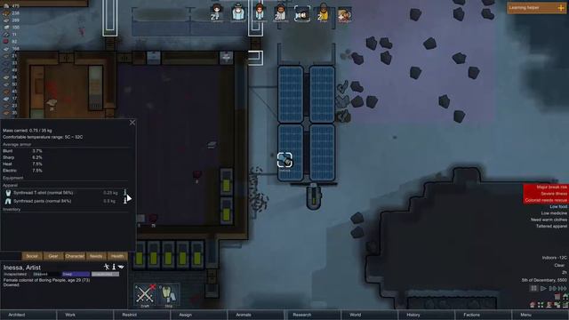 RimWorld Alpha 17 - Ep 14 - No Medicine - Raw Gameplay смотреть онлайн
