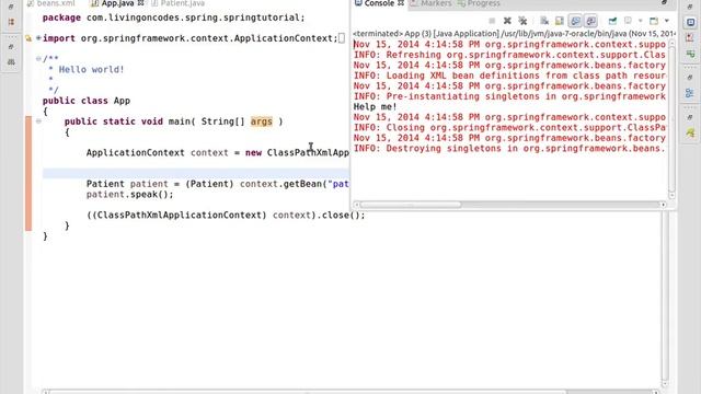 06 Spring Framework Beans Constructor Arguments (Language Bangla) смотреть онлайн