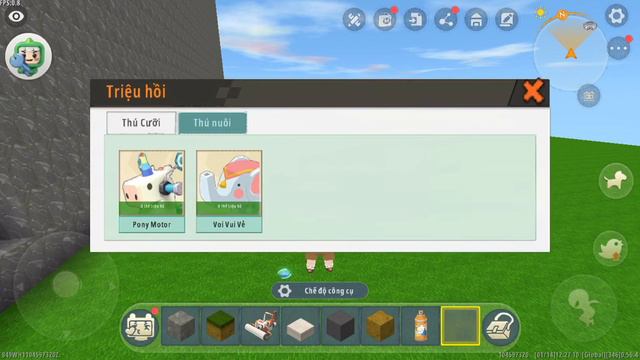 Tui đã có thần thú mới Pony Motor trong Mini World смотреть онлайн