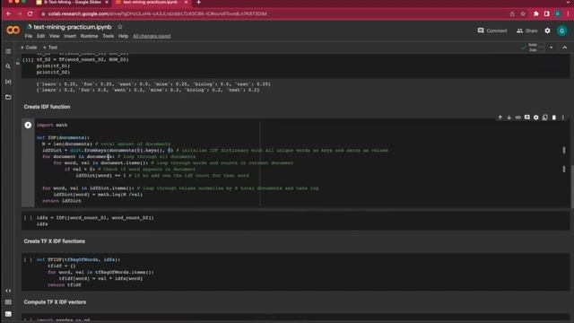 BSR 6806: Lecture 9 - Part 4 - TF-IDF Demo - Giacomo Marino - ISMMS - Spring 2023 смотреть онлайн
